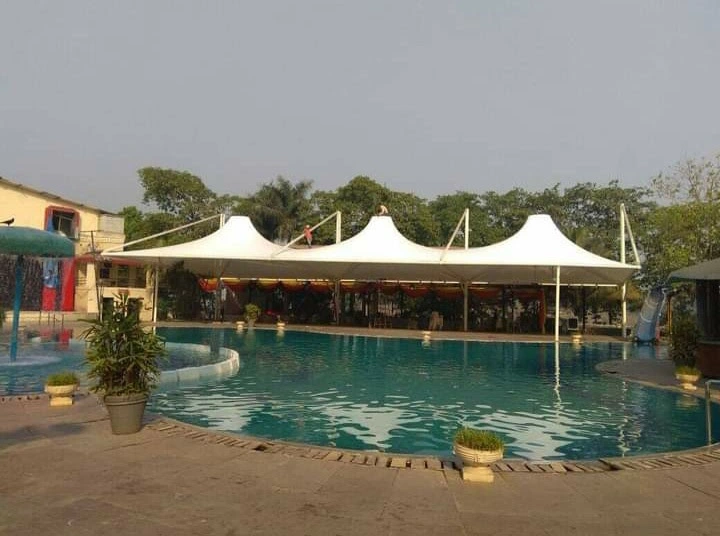 Tensile Pool Enclosure