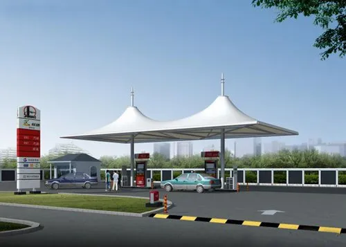 Toll Plaza Tensile Canopy
