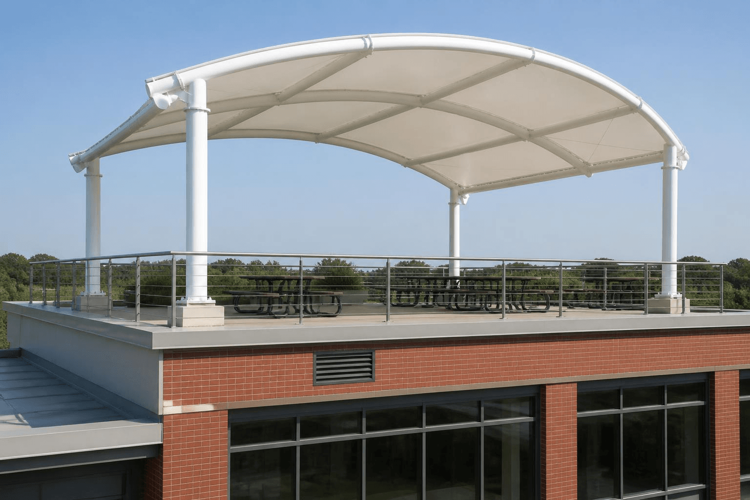 Tensile Building Roof